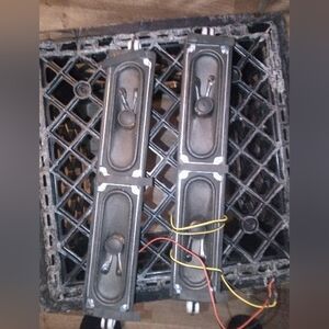 Set of Four Rectangular Speakers